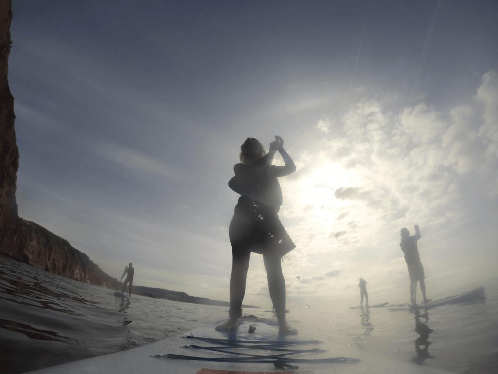 Red Paddleboard Sidmouth